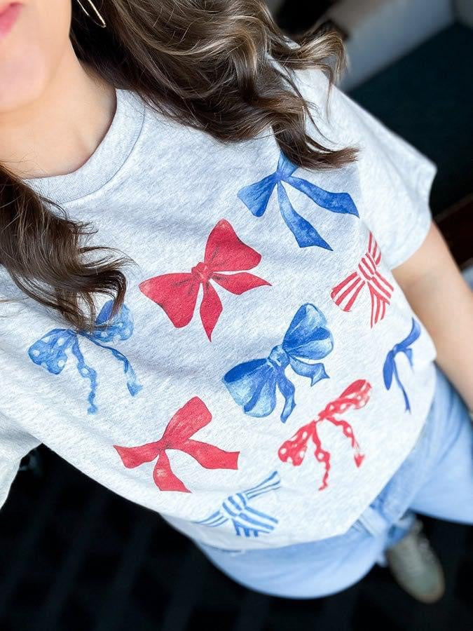 Stars, Stripes, and Bows♥️💙