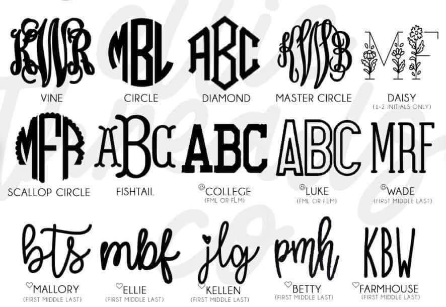 CC Monogramed T-Shirts!!