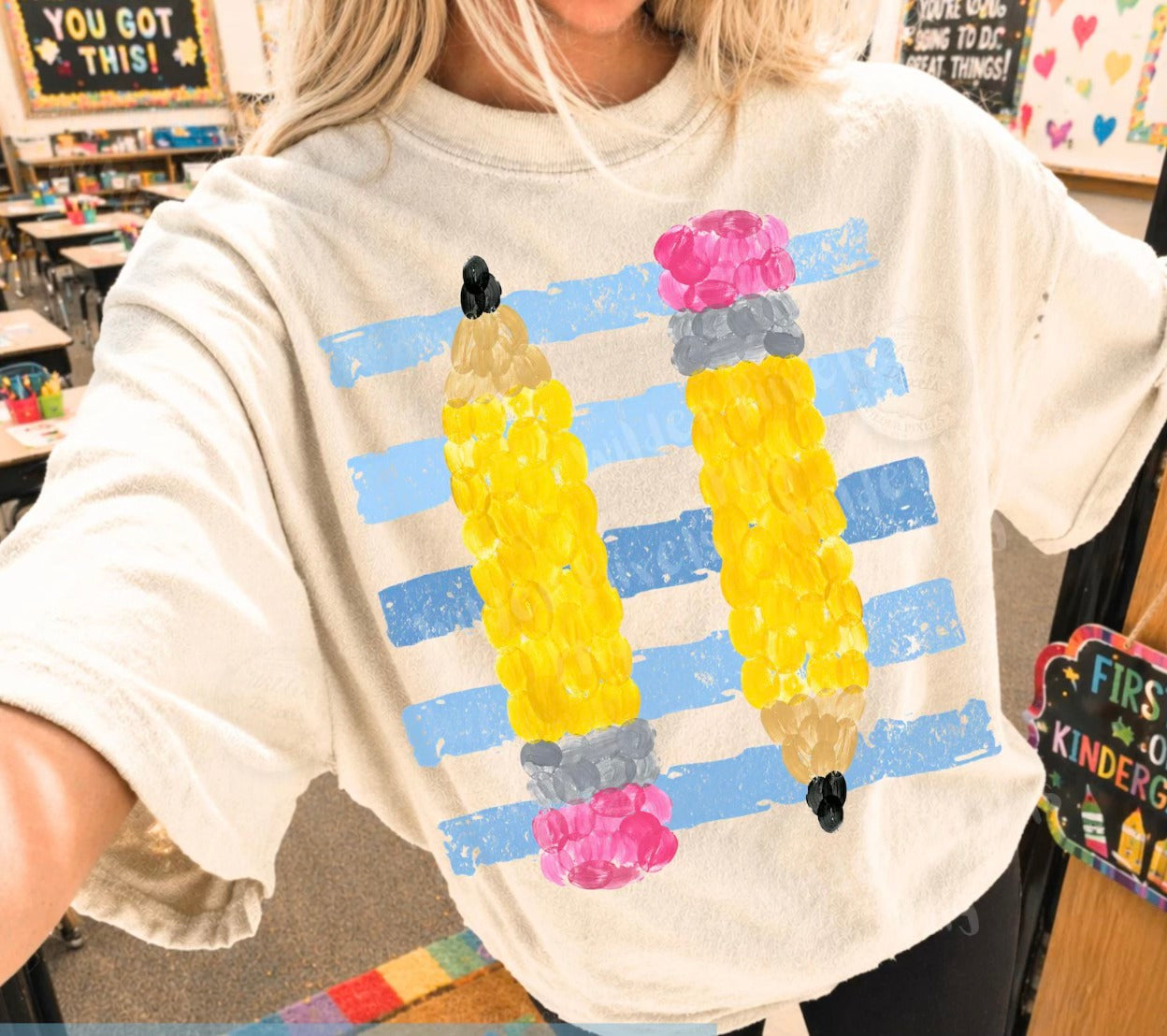 Teacher Striped Tees