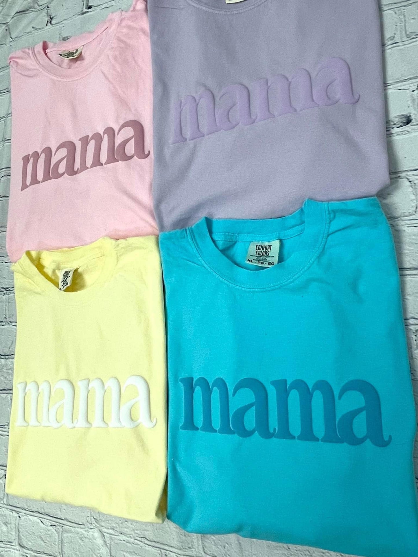 Puff Vinyl Comfort Colors Tee