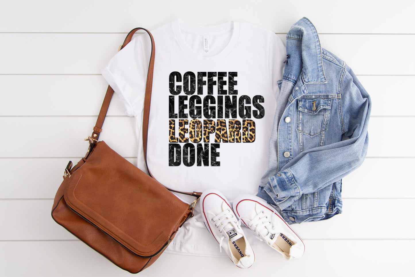 Coffee, Leggings, Leopard, DONE