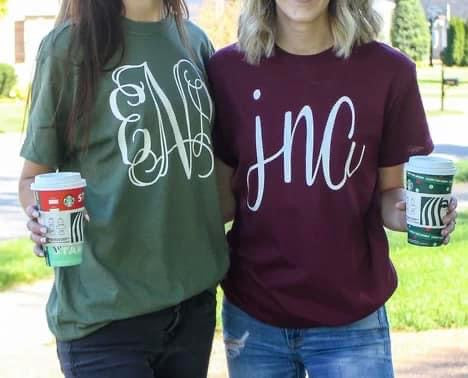 Large Monogram Tees