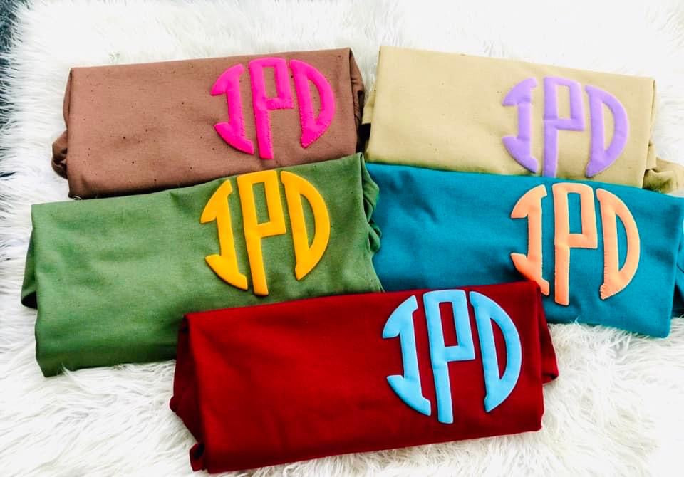 Mystery Monogram Puff Tee