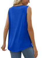 Ruched Square Neck Tank