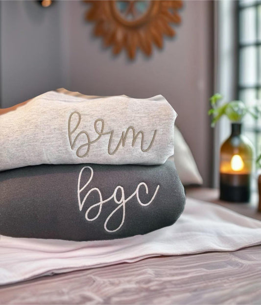 Power Hour Monogram Sweatshirt