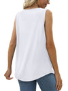 Ruched Square Neck Tank