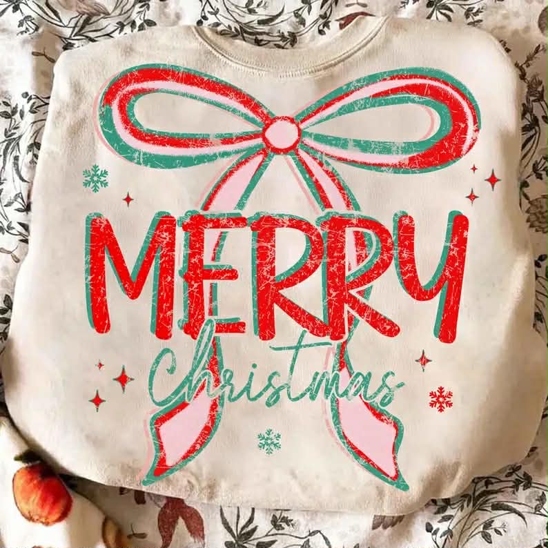 Bow Merry Christmas