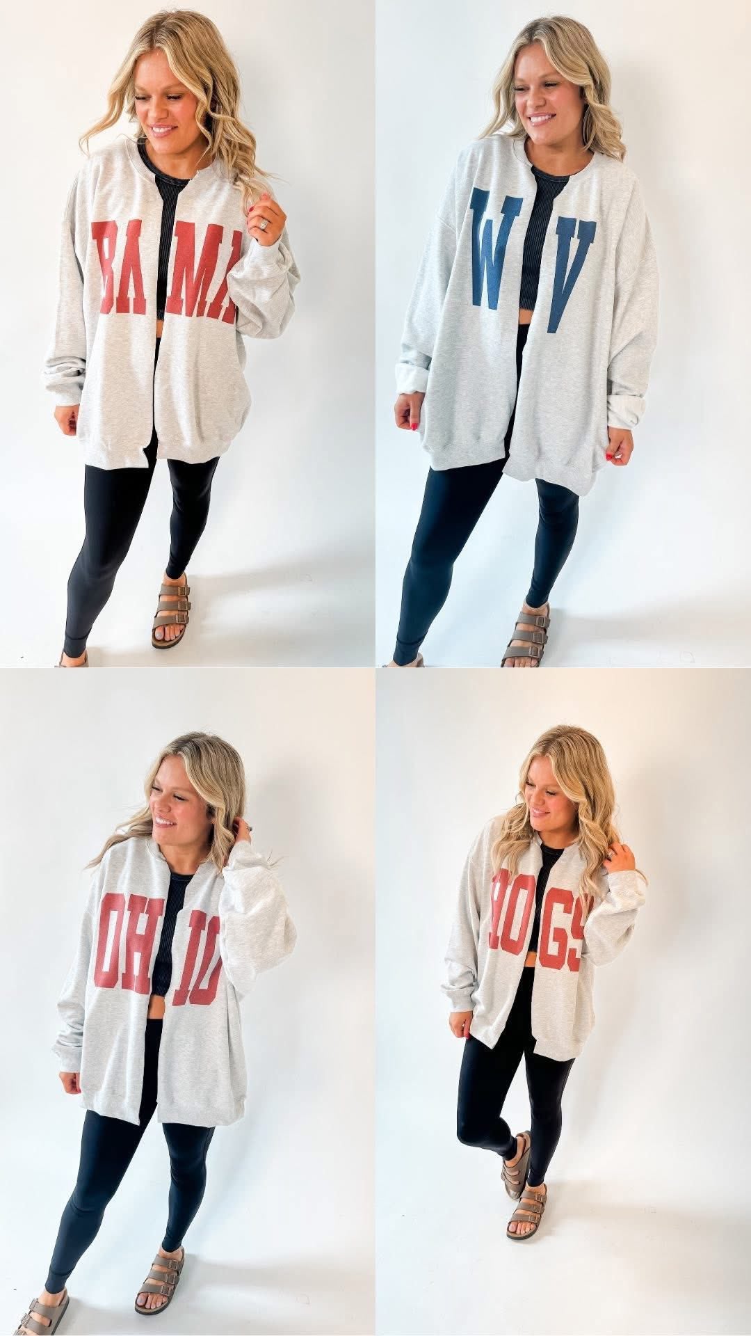 Sweatshirt Cardigans
