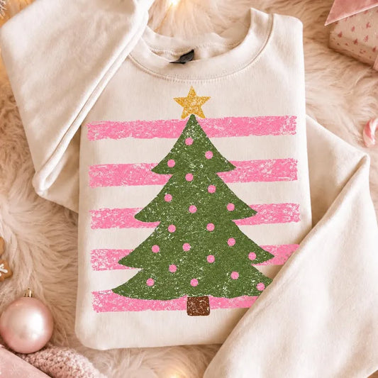 Christmas Striped Tees