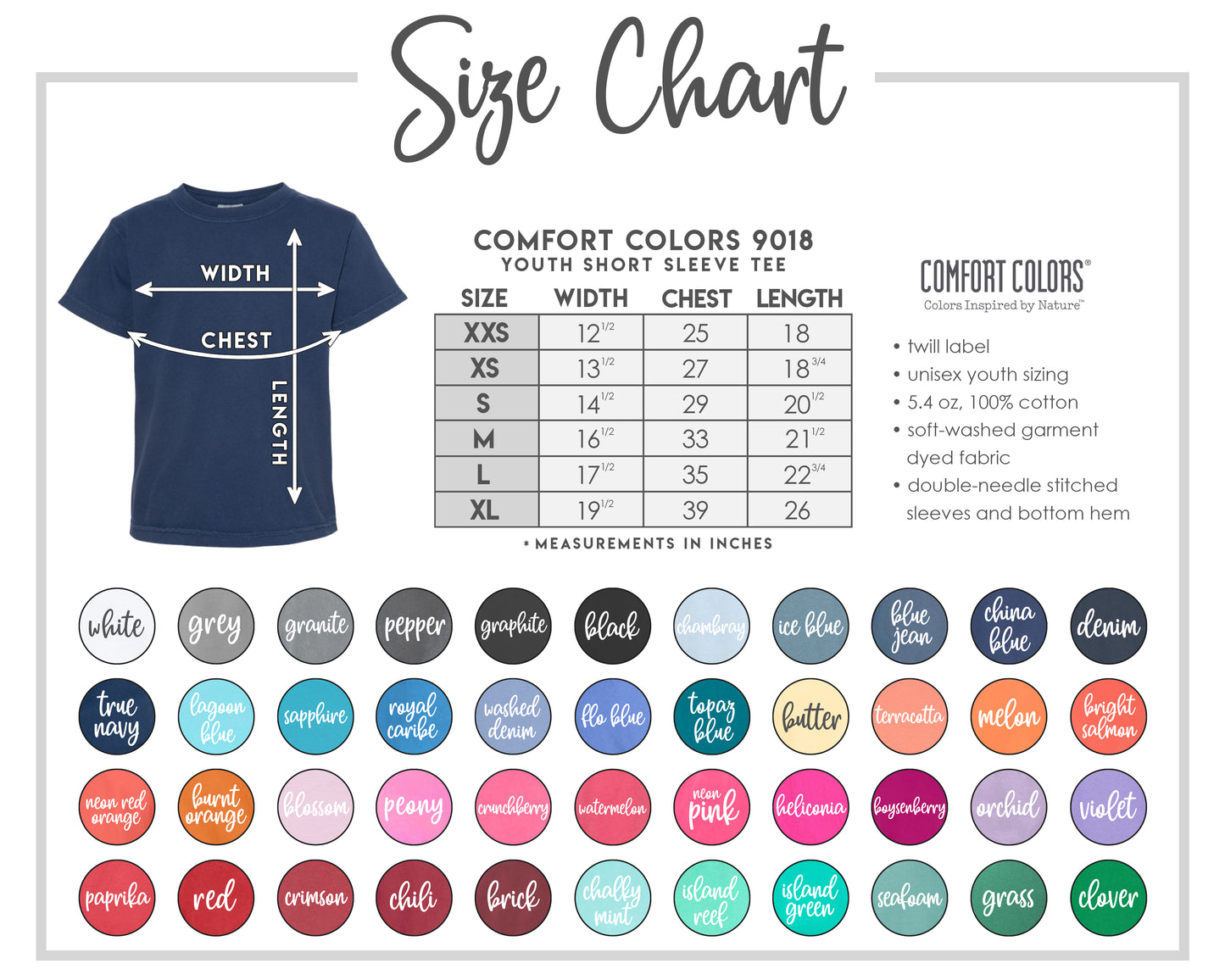 Fall Name/Title Tee