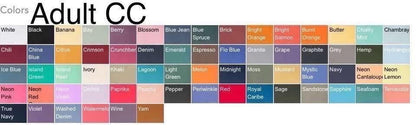 SEC/ACC on Comfort Colors
