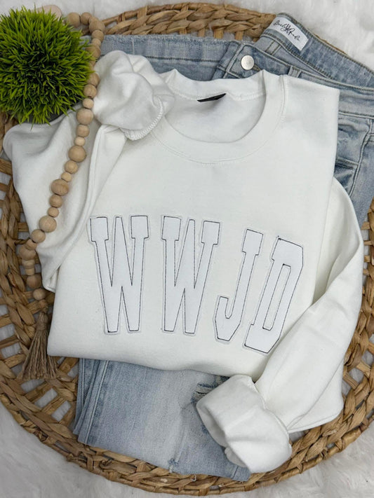 WWJD Raggy Sweatshirt