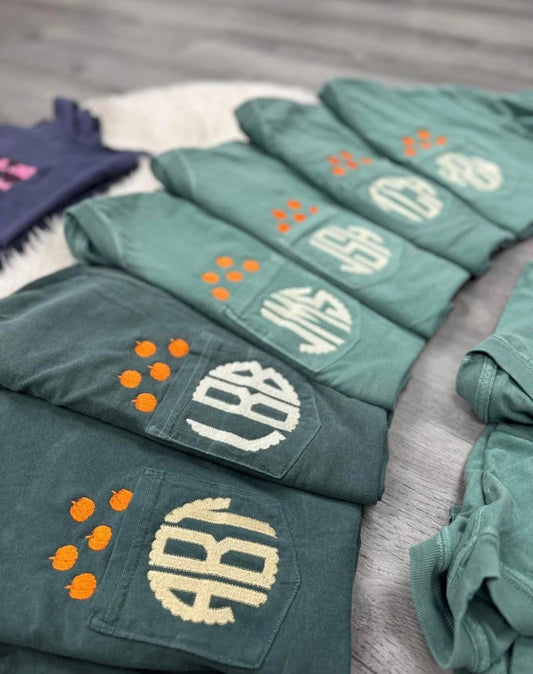 Pocket Pumpkin Monogram