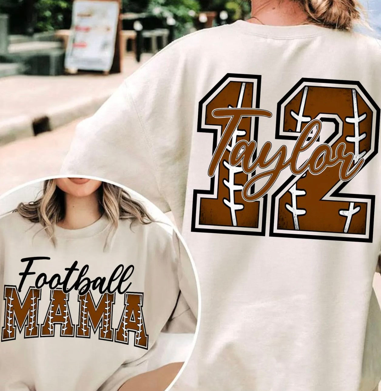 Sports Number and Name Tee