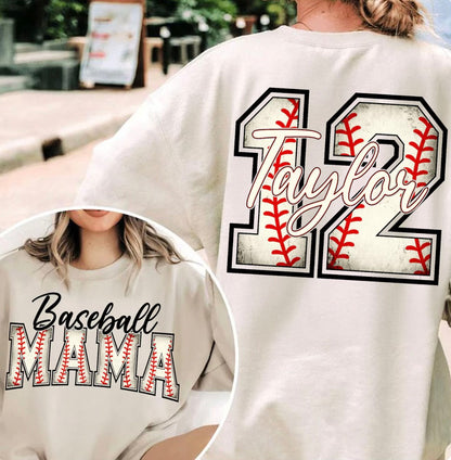 Sports Number and Name Tee