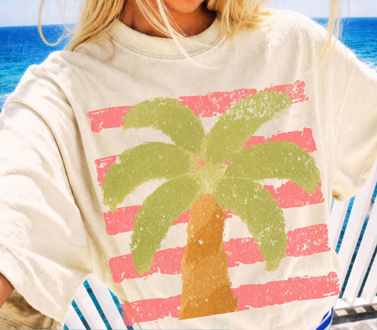 Summer Vibe Striped Tees