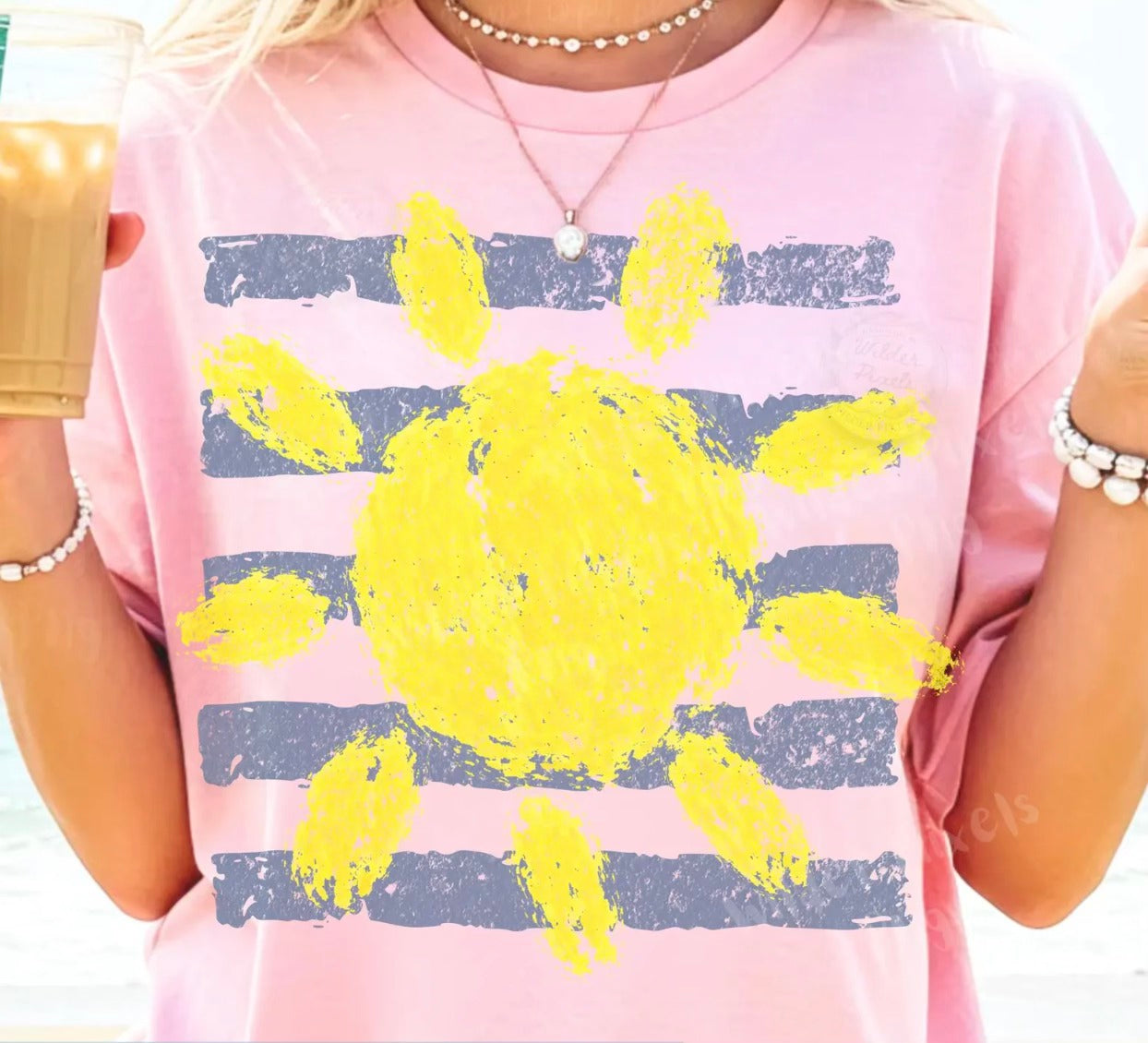 Summer Vibe Striped Tees