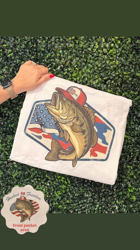 Hooked On Freedom Tee