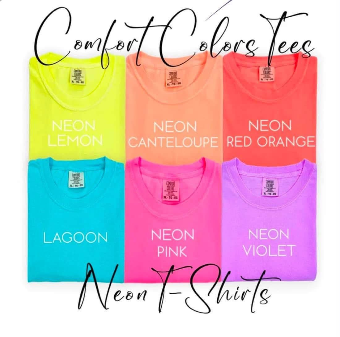 Neon CC Monogram Tee
