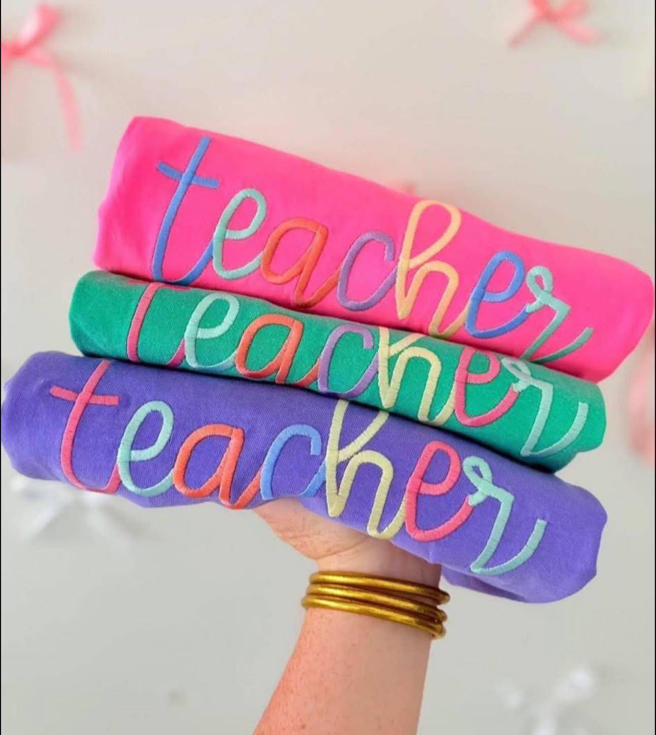 Colorful Word Tee