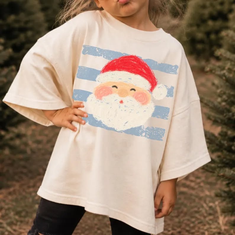 Christmas Striped Tees