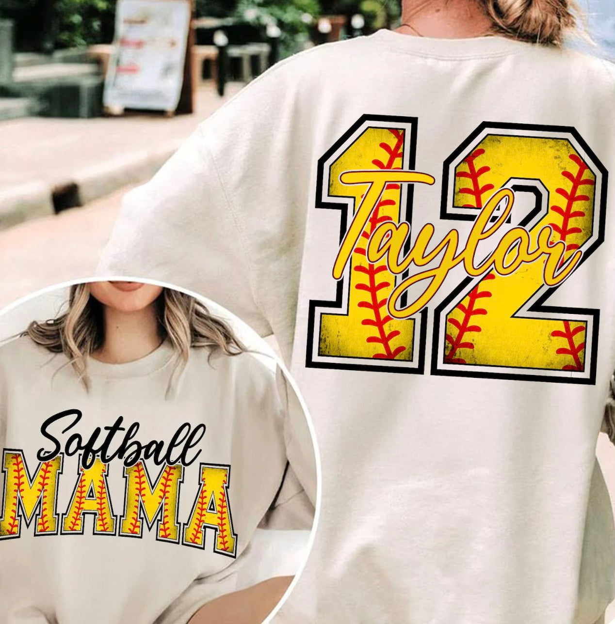 Sports Number and Name Tee