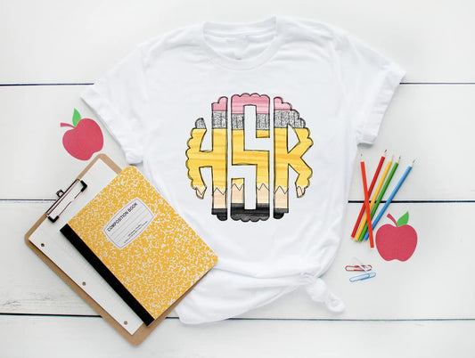Monogram Pencil Shirts