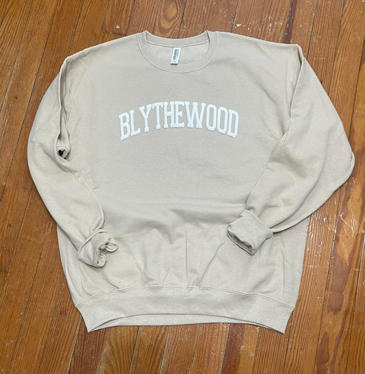 Any Word Puff Sweatshirts