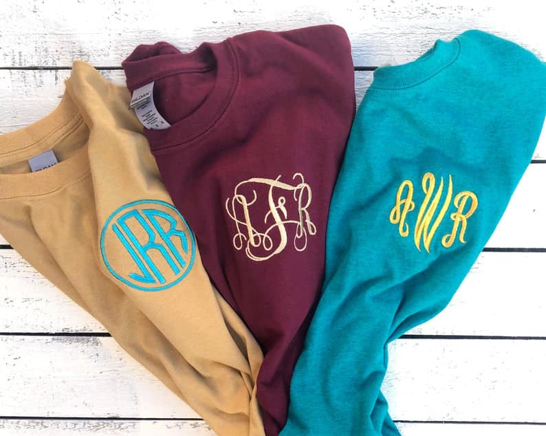 Mystery Pocket Monogram Tee