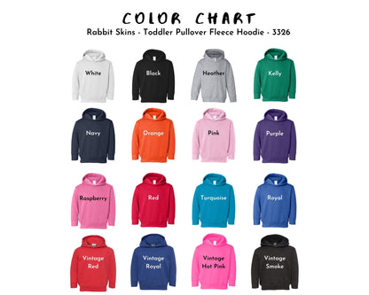 Monogrammed Toddler Hoodie