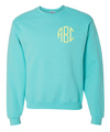 Neon Crewneck Monogrammed Sweatshirts