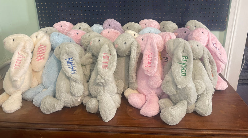 Embroidered Bunnies