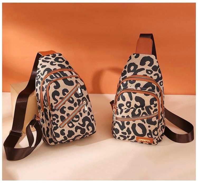 Leopard Sling Bags